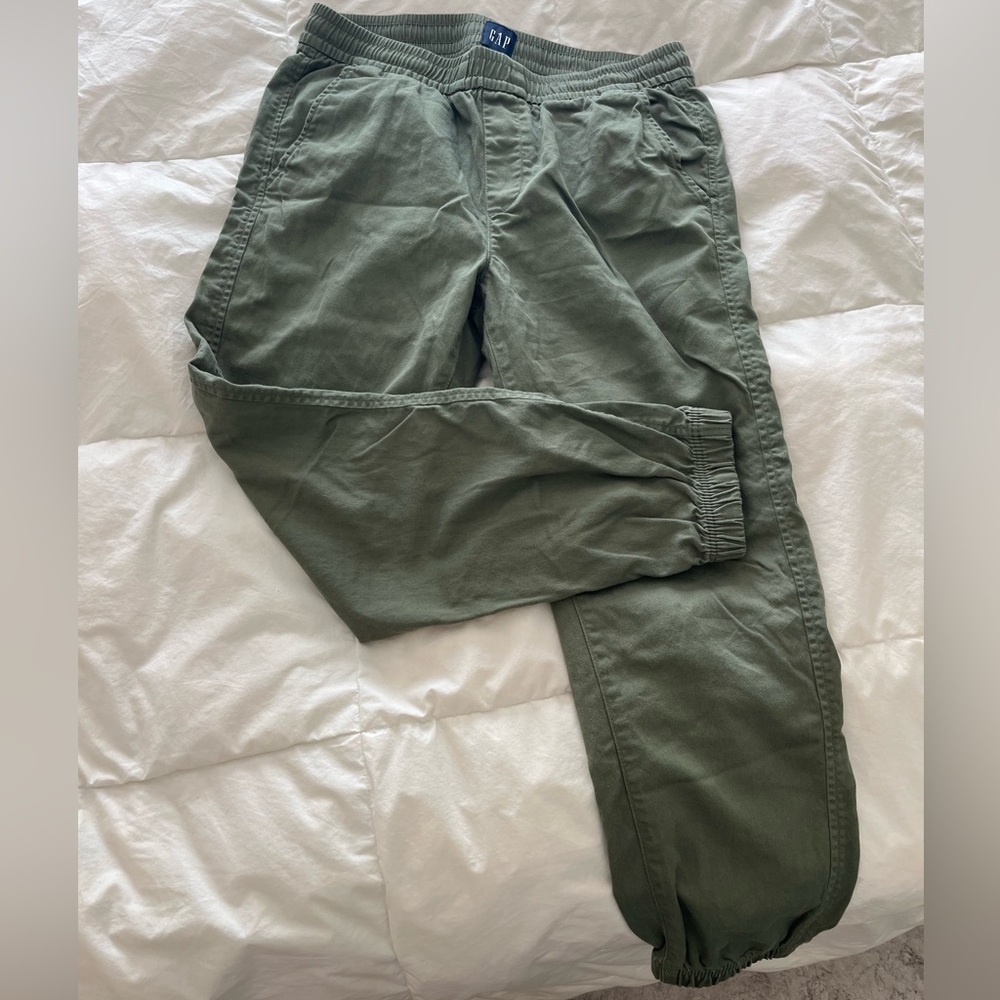 GAP Sage Green Casual Trousers